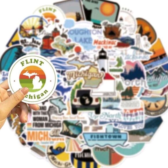 Assorted Michigan State Stickers - Picture 4 of 7